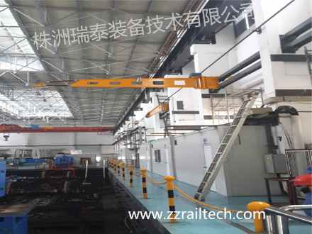 中車株機(jī)滾動檢測試驗(yàn)站 (2)